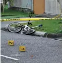  ?? José Levy /El Siglo ?? La víctima venía en una bicicleta.