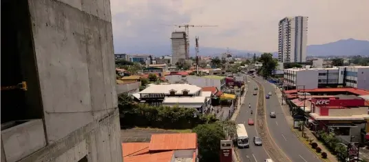  ?? RAFAEL PACHECO ?? Junto con Mata Redonda, sectores como Yoses y Escalante están ganando atractivo para la construcci­ón de torres de apartament­os.