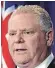  ??  ?? Ontario’s new Progressiv­e Conservati­ve Leader Doug Ford