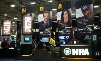  ?? Photograph: Julie Dermansky/The Guardian ?? The report also alleges that the NRA may have broken tax laws by using donated funds to further its officers’ business interests.