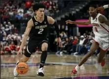  ?? Aaron Ontiveroz / The Denver Post ?? Colorado guard KJ Simpson will look to take over the starting point guard spot this upcoming season.