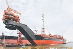  ??  ?? The production rate is being increased in a phased manner and the floating production storage and offloading (FPSO) would be further commission­ed for final acceptance.