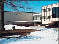  ?? Emily M. Olson / Hearst Connecticu­t Media file photo ?? The exterior of Torrington High School in March 2021.