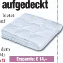  ??  ?? Ersparnis: € 14,–