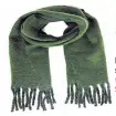  ??  ?? HER: Super-fluffy scarf, accessoriz­e.com, was £22, now £11 SAVE: £11
