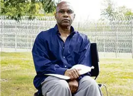  ?? JENIFER MCKIM/GBH NEWS ?? Tyrone G. Clark was released in 2021 after spending nearly half a century in prison for a rape he says he did not commit.