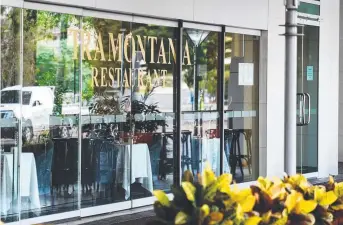  ??  ?? Tramontana Restaurant serves up some of the best food in town, but don’t tell them we told you so
