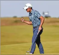  ?? PETER MORRISON/AP ?? When Collin Morikawa was asked to consider a moment that stands out during the British Open at Royal St. George’s, he went with the 15th club: “Between the ears.”