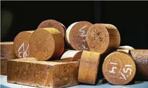  ?? RMIT University via The New York Times ?? Bricks made with biosolid waste, or treated wastewater sludge.