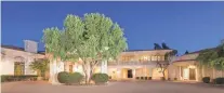  ?? GENO ROSS, WEST USA REALTY ?? An Arizona company, 5600 Saguaro LLC, paid $7,400,000 for a 14,514-square-foot house in Jokake Camelback Properties in Paradise Valley.