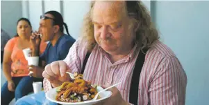  ??  ?? Just can’t get enough: Jonathan Gold