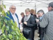  ??  ?? les élus étaient là !