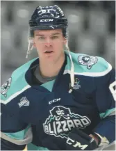  ??  ?? Alexandre Bernier a porté les couleurs du Blizzard d’Edmundston pendant une saison. - Archives