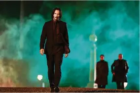  ?? MURRAY CLOSE/LIONSGATE/TNS ?? Keanu Reeves as John Wick in “John Wick: Chapter 4.”