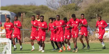  ?? -PHOTO-GU FB PAGE ?? HARD CHARGING: Reigning 2022/23 BFL champions Gaborone United Police XI in their next game will be favourites when they face