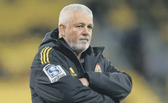  ??  ?? Warren Gatland.