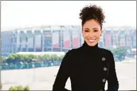  ?? ESPN Images ?? Sage Steele Steele alleged in a lawsuit filed in April against ESPN that her right to free speech was violated after she was removed from assignment­s over comments she made on a podcast last year.