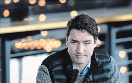 ?? JUSTIN TANG THE CANADIAN PRESS ?? Prime Minister Justin Trudeau and Canadian oil infrastruc­ture were among the targets of an Russian online troll farm.