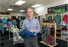  ?? MARION VAN DIJK/STUFF ?? Kiwi Originals owner Ross Oxnam says his two souvenir shops are also feeling the loss of Chinese visitors, despite a wide customer base from Europe and Australia.