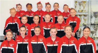  ??  ?? ●●Pupils at the Vale School of Dance aim to compete in the Dance World Cup