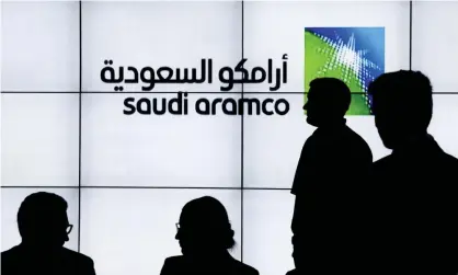  ??  ?? Saudi Aramco is top of the list of biggest emitters and accounts for 4.38% of global greenhouse gas emissions between 1965 and 2017. Photograph: Kostas Tsironis/Bloomberg/Getty Images