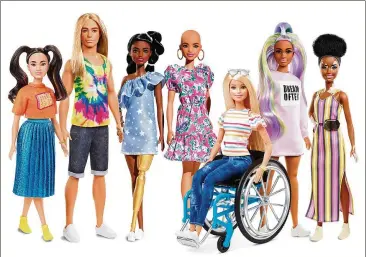  ?? MATTEL/TNS ?? Barbie is themost popular fashion doll ever produced and theNo. 1 fashion doll property in theU.S.