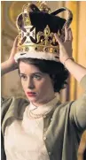  ??  ?? SHOW OF STRENGTH Claire Foy in The Crown