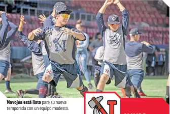  ?? ?? Navojoa está listo para su nueva temporada con un equipo modesto.