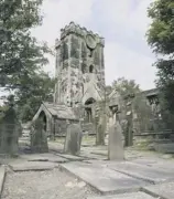  ??  ?? HIGHER GROUND: Heptonstal­l parish church. The village was the main community before its neighbour’s rise to prosperity.