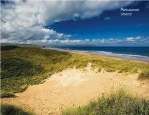  ??  ?? Portstewar­t Strand