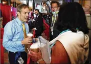  ?? JOHN RAOUX / ASSOCIATED PRESS ?? Rep. Jim Jordan, R-Ohio, speaks with supporters at the Conservati­ve Political Action Conference (CPAC) on Feb. 28 in Orlando, Fla.