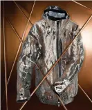  ?? Photograph: Louisa Parry/The Observer ?? Fashion armour: the Vollebak twins’ Full Metal Jacket, priced at £895, has more than 11km of copper thread woven through each piece.