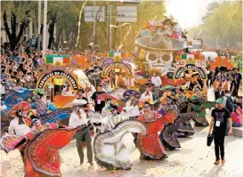  ?? JAVIER RÍOS ?? Los bailes tradiciona­les también fueron parte del festejo.