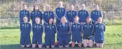  ??  ?? Penybont Ladies who gained a 6-1 home league victory last Sunday over Llangyfela­ch