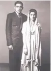  ??  ?? THE wedding of a Muslim couple circa 1944.