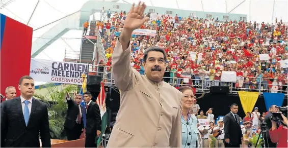  ?? DPA ?? Advertenci­a. El presidente venezolano, Nicolás Maduro, insiste en que la Constituye­nte es un “suprapoder” y debe ser reconocido por todos.