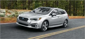  ??  ?? 2018 Subaru Imprezza