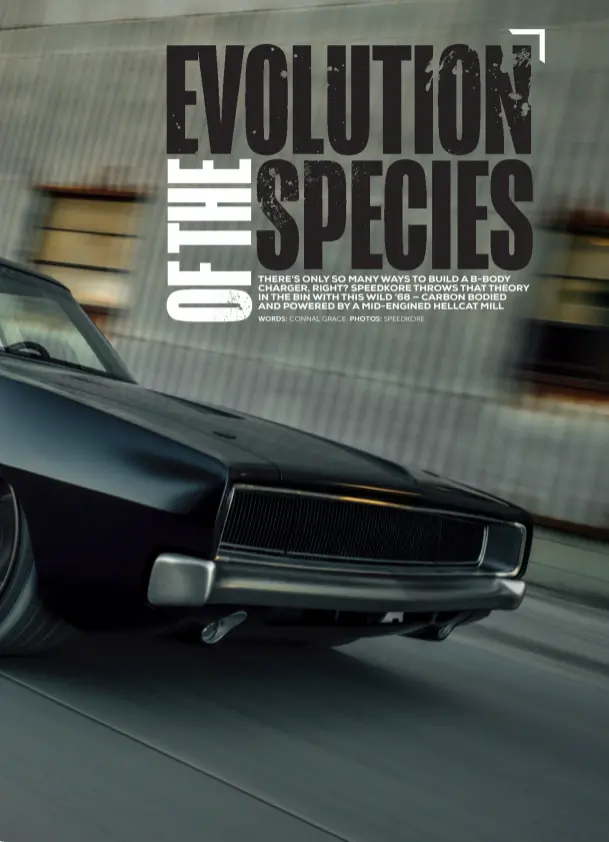 SpeedKore's Mid-Engined '68 Charger Is a Fast and Furious Muscle