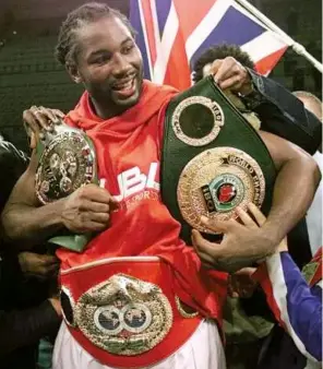  ?? Photo: ACTION IMAGES ?? THE KING: Lewis is rightly regarded as the last undisputed world heavyweigh­t champ