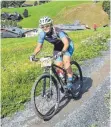  ?? FOTO: TOMOTION ?? Gabi Scheu fährt in österreich auf den vierten Platz.