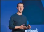  ?? GETTY IMAGES ARCHIVES ?? Facebook CEO Mark Zuckerberg says he sees a clear trend for more private communicat­ion, and that his inclinatio­n is toward full encryption for all the messaging services Facebook owns.