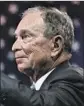  ?? Brett Carlsen Getty Images ?? EX-NEW YORK Mayor Michael R. Bloomberg has yet to be tested.