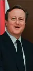  ?? ?? Foreign Secretary David Cameron