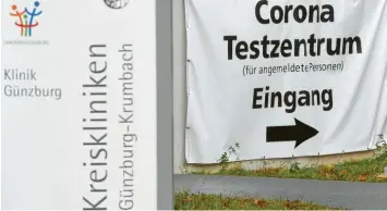  ?? Foto: Bernhard Weizenegge­r ?? Mehr Corona‰Patienten müssen die Kreisklini­ken in Günzburg und Krumbach behandeln.