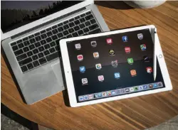  ??  ?? Will the ipad Pro–macbook border ever be bridged?