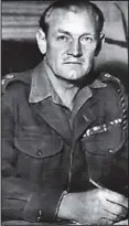  ??  ?? Bravery: Lt Col John Churchill