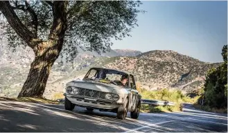  ??  ?? From top Blue Panhard by blue Med; regulariti­es are part of the fun; event features a fine variety of affordable classics such as this Lancia Fulvia.