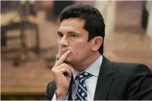  ?? Evaristo Sá - 30.mar.2017/AFP ?? O juiz Sergio Moro, responsáve­l pela Lava Jato em Curitiba