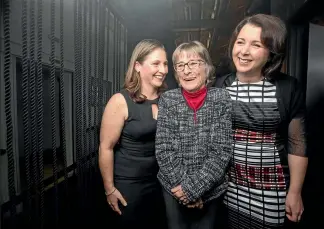  ??  ?? Burnett, with daughters Melissa, left, and Cherie. She would never have seen them grow up had she not had a life-saving heart-lung transplant 30 years ago.