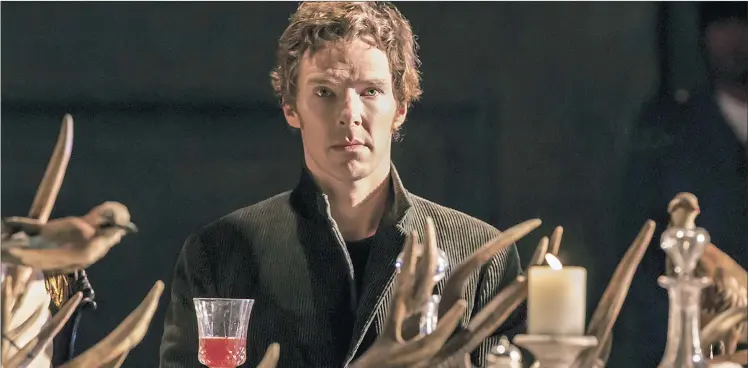  ?? Hamlet
Picture: JOHAN PERSSON ?? COMPELLING: Benedict Cumberbatc­h takes the lead in
on January 10.